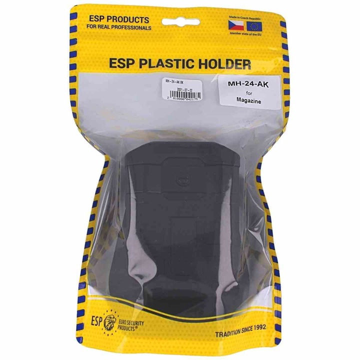 Husa tactica profesionala ESP, neagra, portincarcator modular rezistent, compatibila incarcatoare AR/AK, Molle, ideala airsoft, vanatoare, outdoor, echipament militar, transport sigur, acces rapid, durabila, calitate superioara