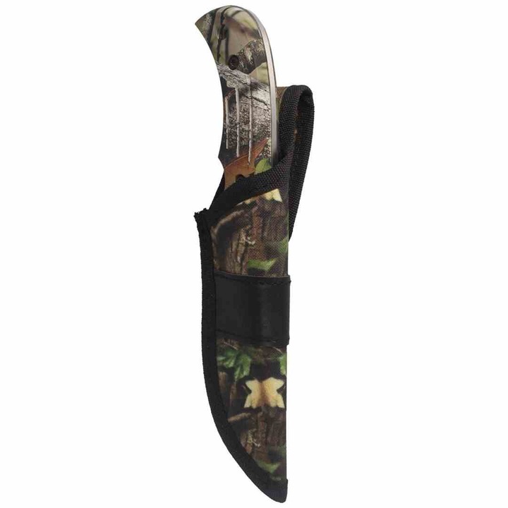 Cutit, Carhartt, Inox, Muela Skinner Next Vista Camo, 115mm, Camuflaj