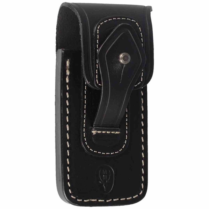 Husa pentru cutite, Carhartt, Muela, Piele, Neagru, 130x60 mm