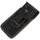 Husa pentru cutite, Carhartt, Muela, Piele, Neagru, 130x60 mm