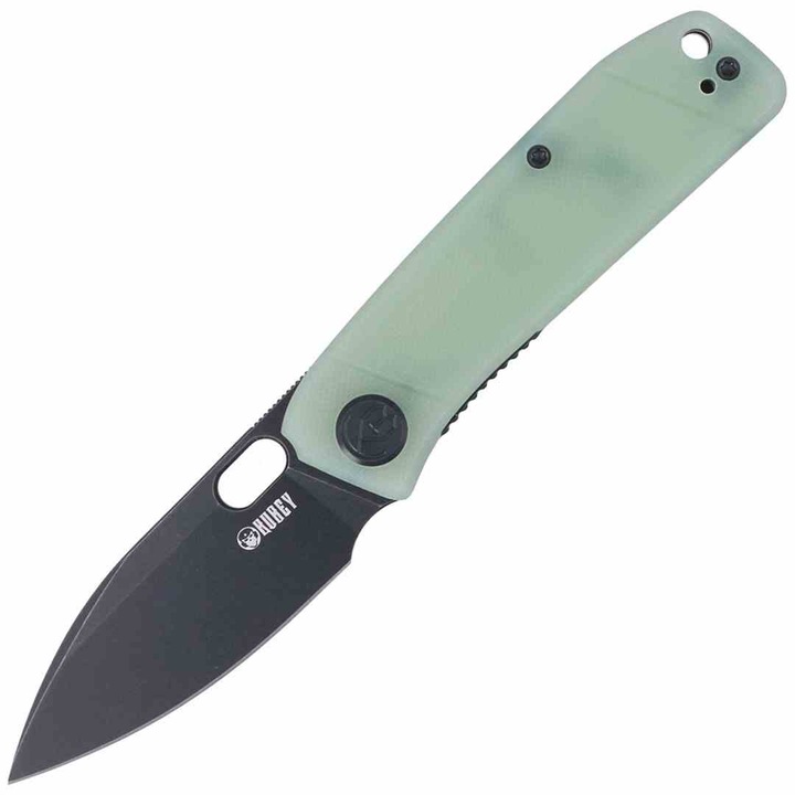 Cuțit pliabil Kubey Hyde Jade G10, Dark Stonewashed 14C28N