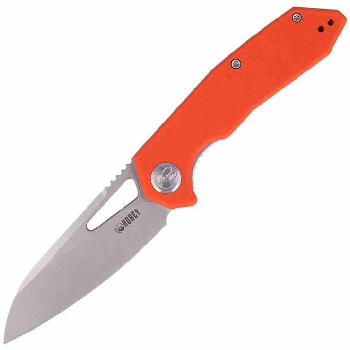 Cuțit pliabil Kubey Knife New Vagrant Orange G10, Sandblast AUS-10 (