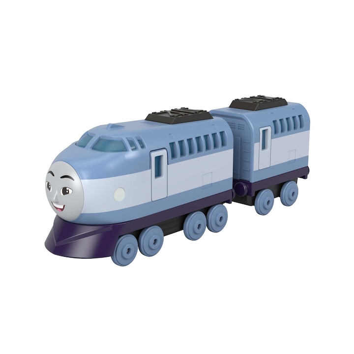 Locomotiva de jucarie, Mattel, Thomas and Friends, Gri, metal, 3+