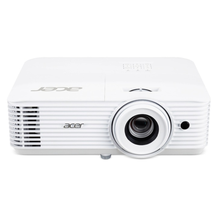 Видеопроектор Acer Projector X1827, DLP, UHD 4K (3,840 x 2,160), 4000 ANSI Lumens, 3D, 10000:1, HDMI, RS-232, USB A, SPDIF, Audio in, Audio out, Speaker 10W, 3.1kg, Lamp life up to 12000 hours, White MR.JWK11.00P