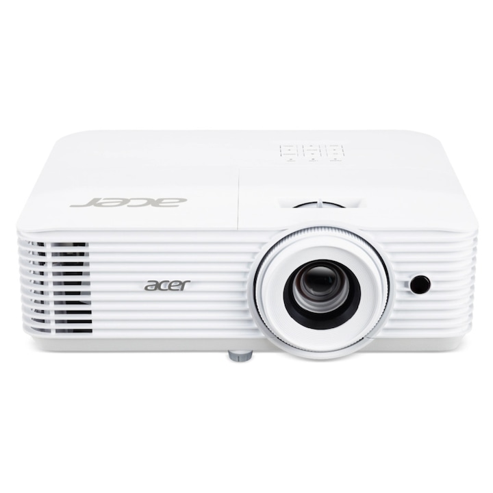 Videoprojektor Acer Projector X1827, DLP, UHD 4K (3840 x 2160), 4000 ANSI Lumen, 3D, 10000:1, HDMI, RS-232, USB A, SPDIF, hangbemenet, hangkimenet, hangszóró 10 W, 3,1 kg, lámpa élettartam akár 12000 óra, fehér MR.JWK11.00P