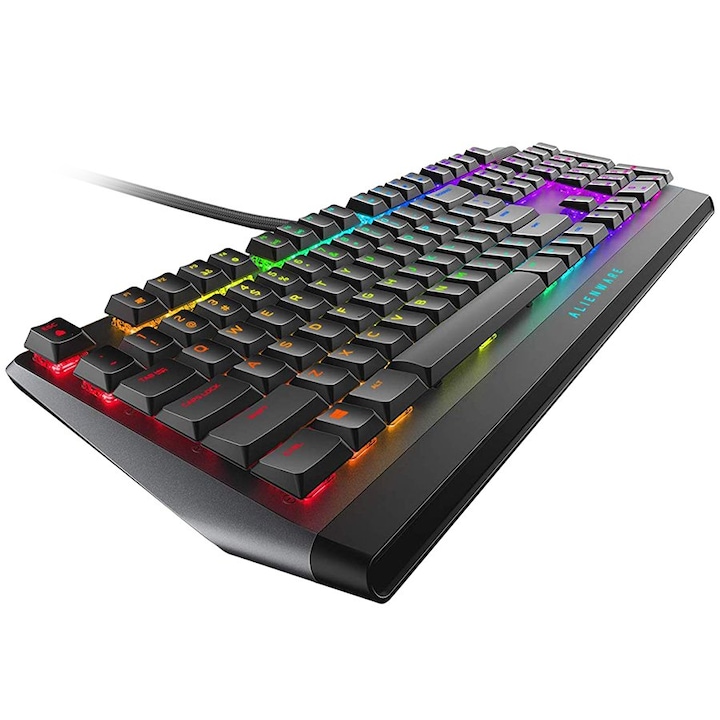 Клавиатура Alienware 510K Low-profile RGB Mechanical Gaming Keyboard - AW510K (Dark Side ofthe Moon) 545-BBCL