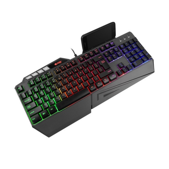 Клавиатура Fury Gaming Keyboard Skyraider Backlight US Layout NFU-1697