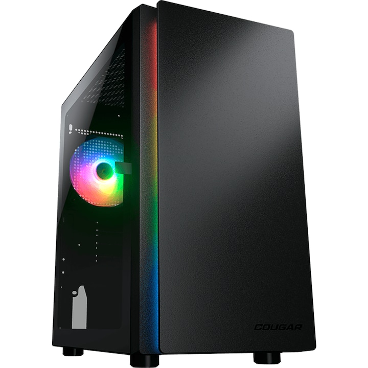 Carcasă computer COUGAR MX600 Mini V2 RGB, Alb, Mini Tower