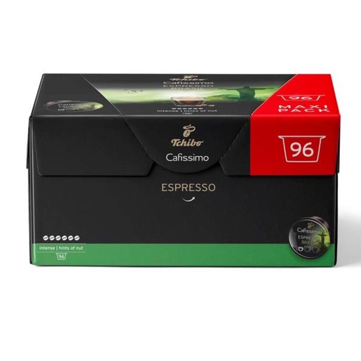 Tchibo Cafissimo Espresso Brasil kávékapszula, 96 db, 768g