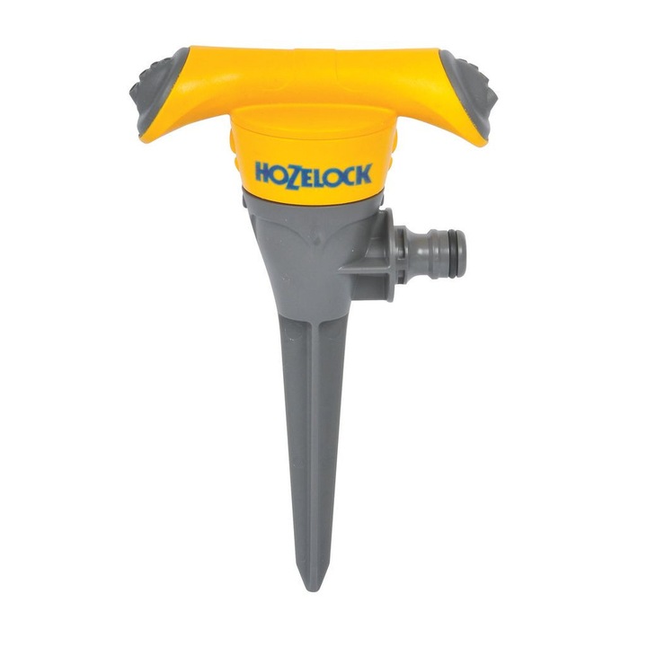 Aspersor rotativ, Hozelock, Gri/Galben