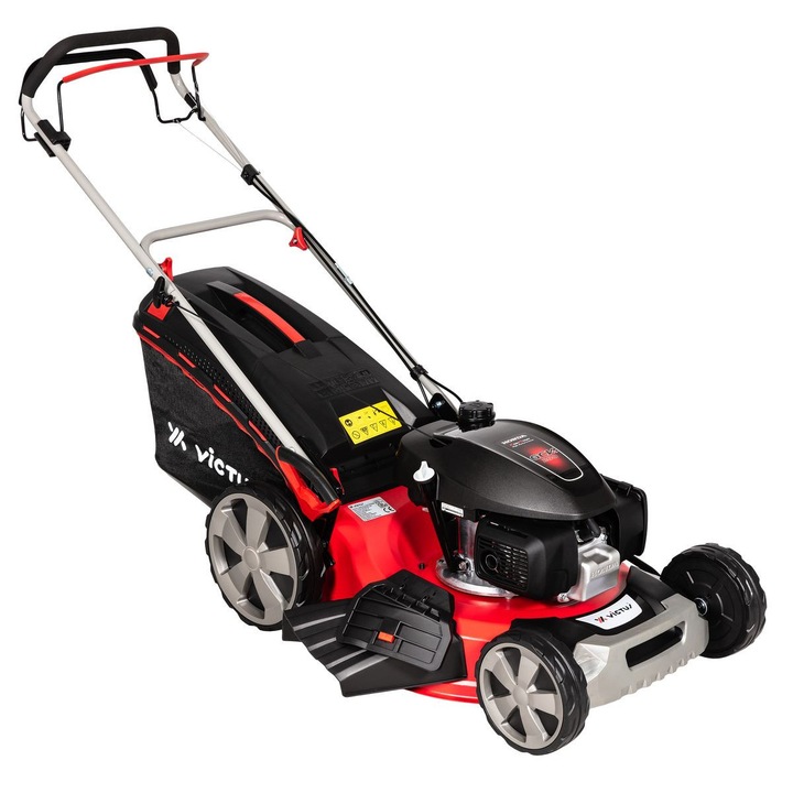 Masina de tuns iarba, Victus, Motor Honda, 53 cm, Negru/Rosu