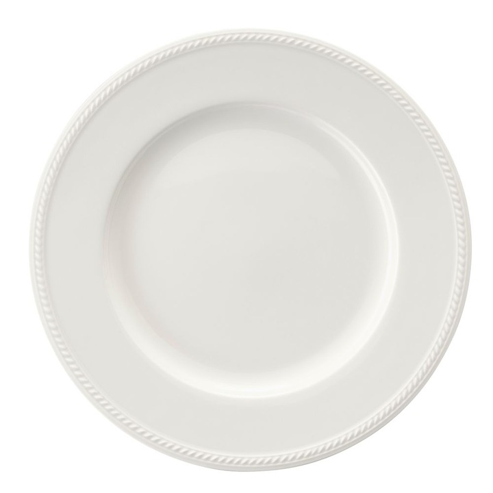 Farfurie, Villa Italia, 27 cm, Alb, Ceramica