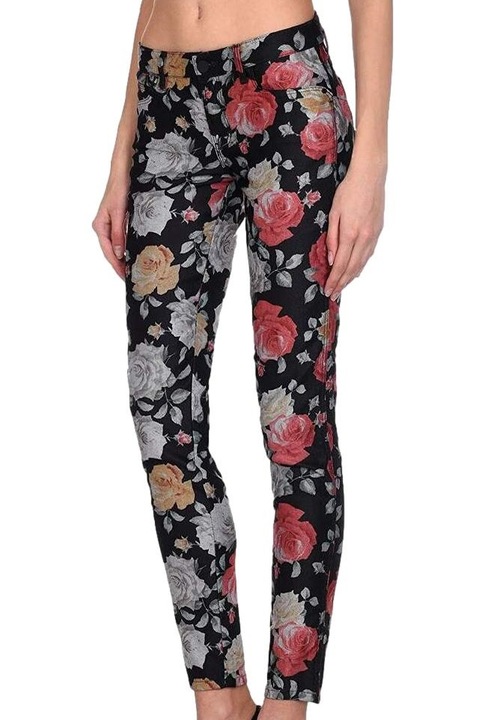 Blugi dama Guess Floral Garden, Multicolor, XS