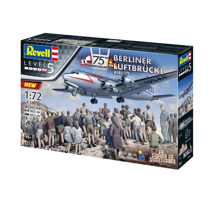 Сглобяем модел, Revell, 75 години от създаването на Berlin Airlift, 362 части