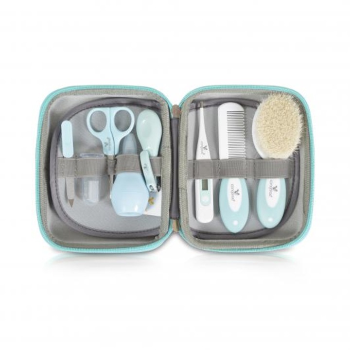Set accesorii ingrijire pentru bebelusi Cangaroo Bath Care Blue