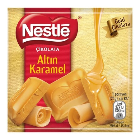 Шоколад Nestle, Млечен, с Карамел, 60 гр - eMAG.bg