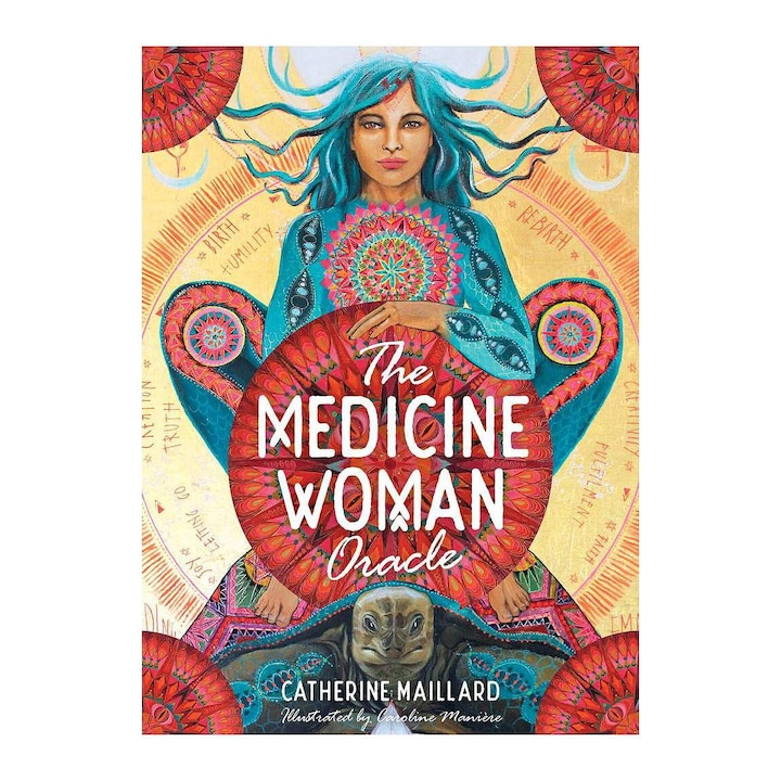 Set carti si carduri ROCKPOOL The Medicine Woman Oracle - Catherine Maillard