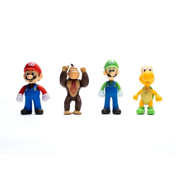 Комплект от 4 фигурки Super Mario, Tnagora, Фигурка 12 см