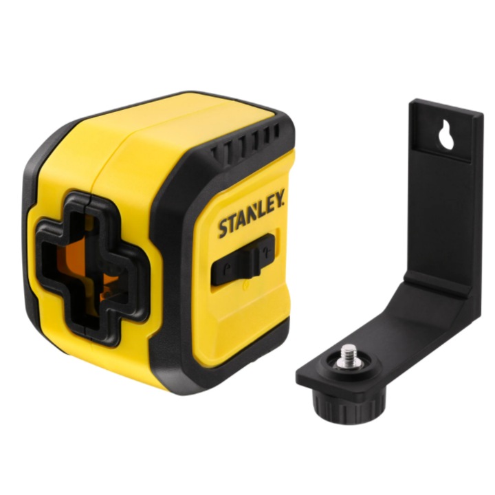 Nivela cu laser, cu linii in cruce, Stanley, cu autonivelare, 10 m