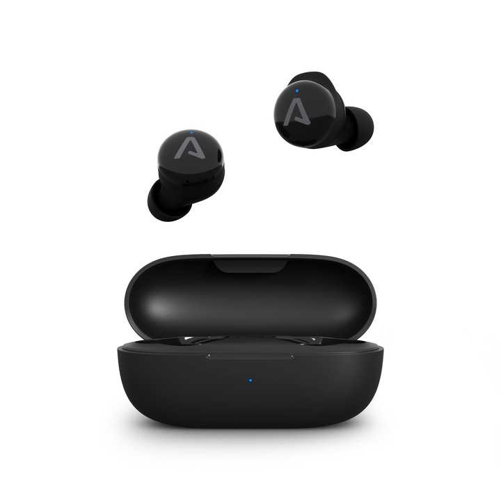 LAMAX Dots3 Bluetooth 5.3 vezeték TWS vezeték nélküli fülhallgató, Fekete