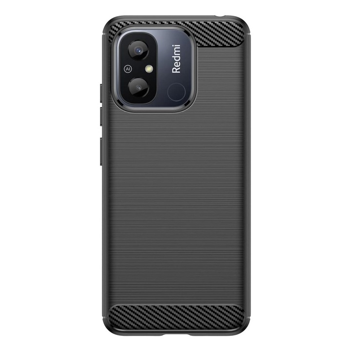 Husa pentru Xiaomi Redmi 12C / 11A tpu carbon black