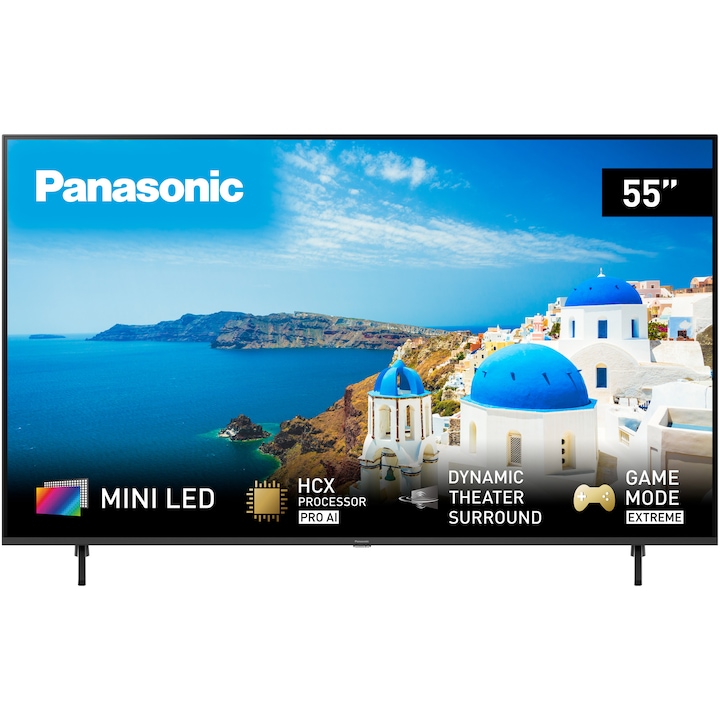 Panasonic TX-55MX950E Mini LED televízió, 139 cm, Smart, 4K Ultra HD, 100 Hz, G osztály (2023-as modell)
