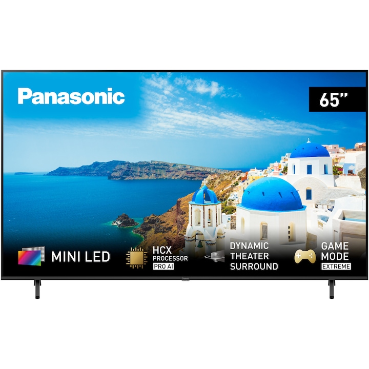 Panasonic TX-55MX950E Mini LED televízió, 164 cm, Smart, 4K Ultra HD, 100 Hz, G osztály (2023-as modell)