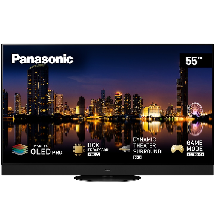 Televizor Panasonic OLED TX-55MZ1500E, 139 cm, Smart, 4K Ultra HD, 100 Hz, Clasa G (Model 2023)