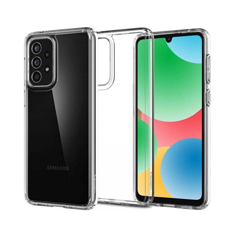 Husa Premium Spigen Ultra Hybrid, Compatibila Cu Samsung Galaxy A33 5g, Crystal Clear