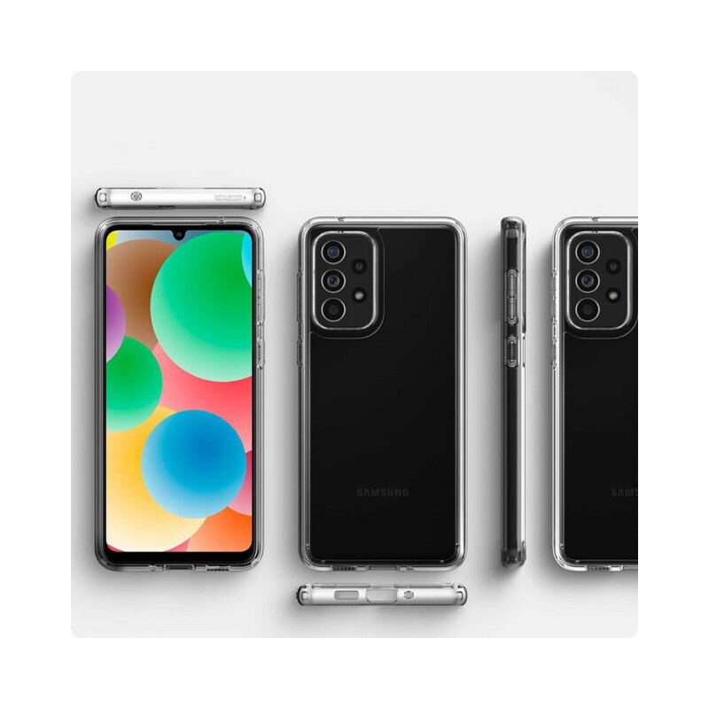 Husa Premium Spigen Ultra Hybrid, Compatibila Cu Samsung Galaxy A33 5g, Crystal Clear