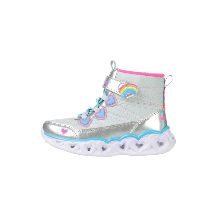 Skechers Heart Lights-sweet ботуши 302668LSMLT, Сребрист