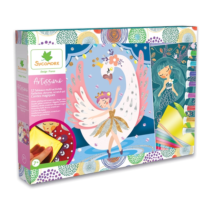 Set creatie Sycomore - Artissimo, 12 tablouri