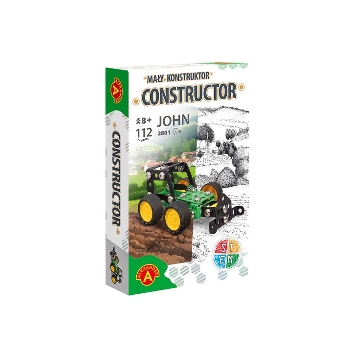 Set de constructie, Alexander Toys, Multicolor