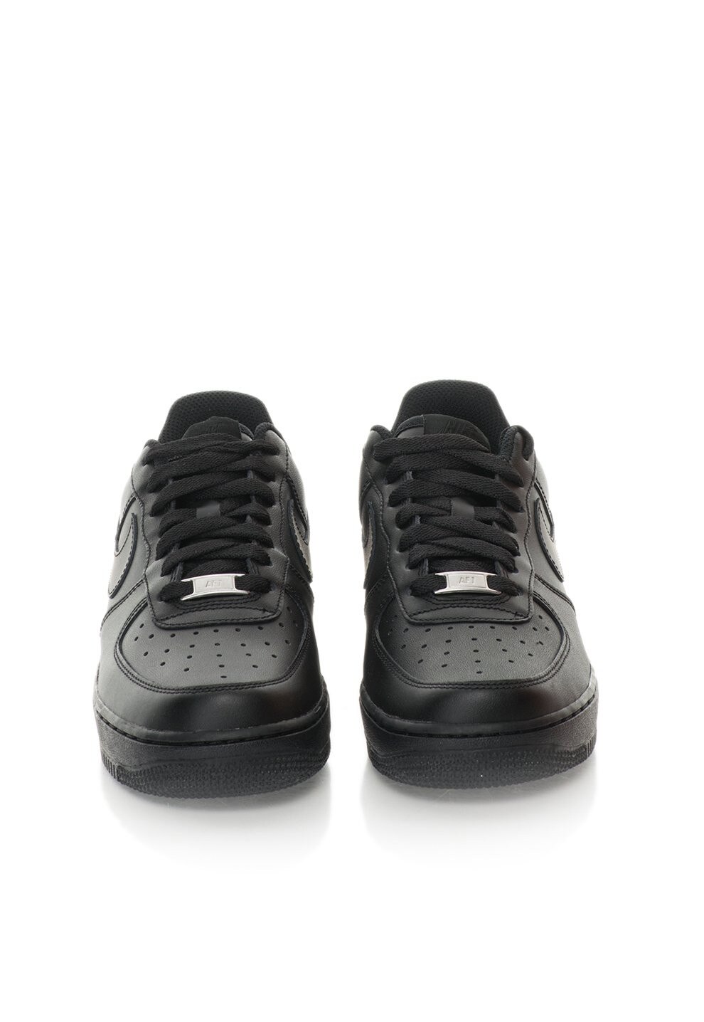 Pantofi sport negri de piele Force 1 Nike, 40, pentru barbati - eMAG.ro