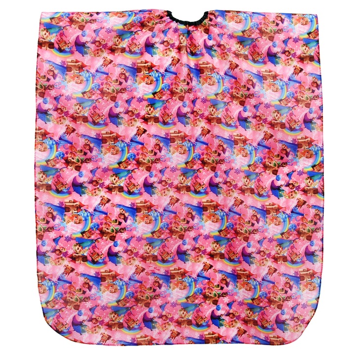 Pelerina de coafura, Nailon, Impermeabila, Pentru copii, Roz