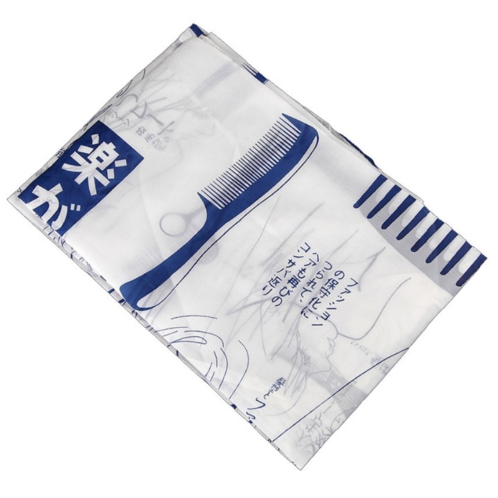 Pelerina de coafura, SMITH CHU, Nailon, Albastru, TINOSI-BLUE-140