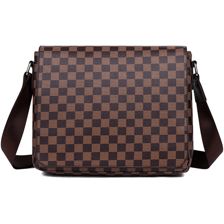 Férfi táska, Jormftte, poliészter, barna