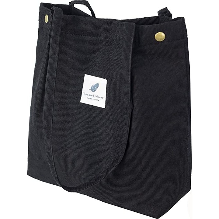 Női táska, Jormftte, Nylon, Fekete