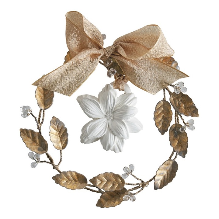 Coronita cu decoratiune parfumata, colectia Sublime Jasmin, 12 cm