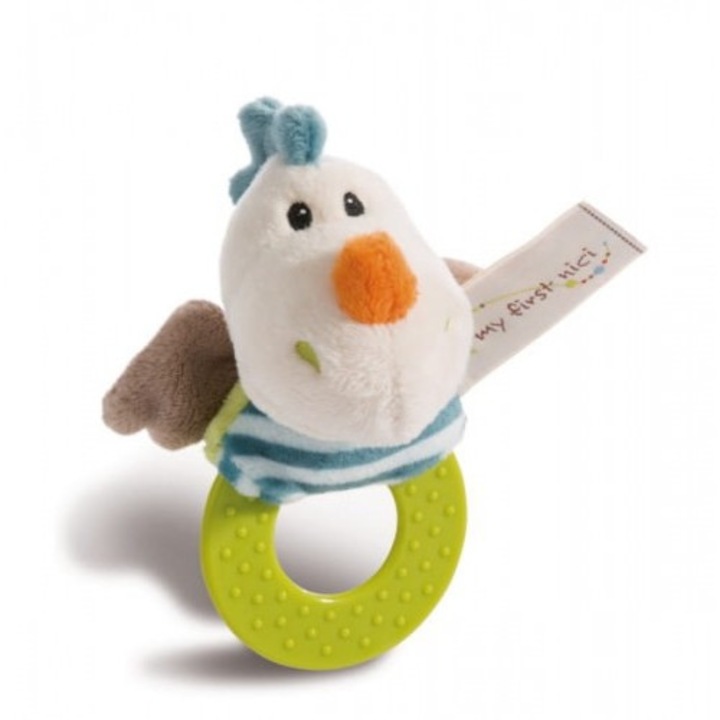 Jucarie dentitie, Nici, 12 cm, Multicolor