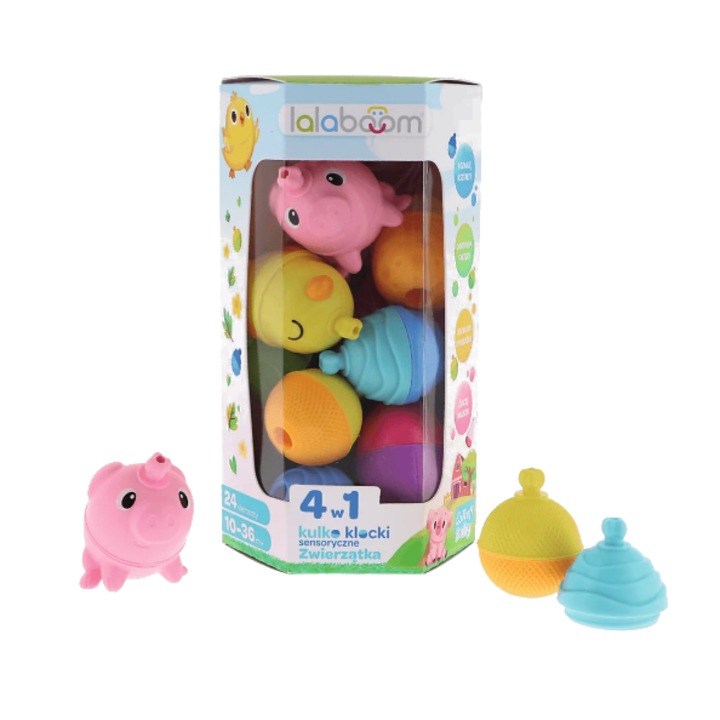 Set jucarii educative, Trefl, Multicolor, 1-3 ani