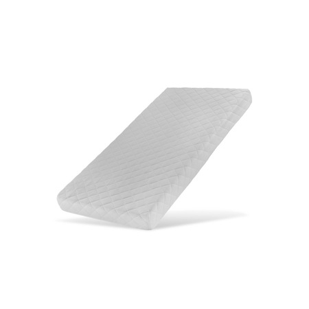 Saltea Eco Comfort, Danpol, Spuma poliuretanica/Fibra de cocos/Latex, 120 x 60 x 10 cm, Gri