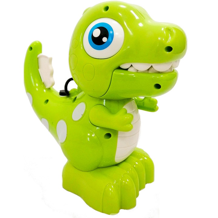Dinoszaurusz szappanbuborékokhoz, Smily Play, zöld