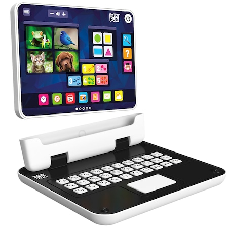 Laptop si tableta 2 in 1, Smily Play, 18 luni, Multicolor