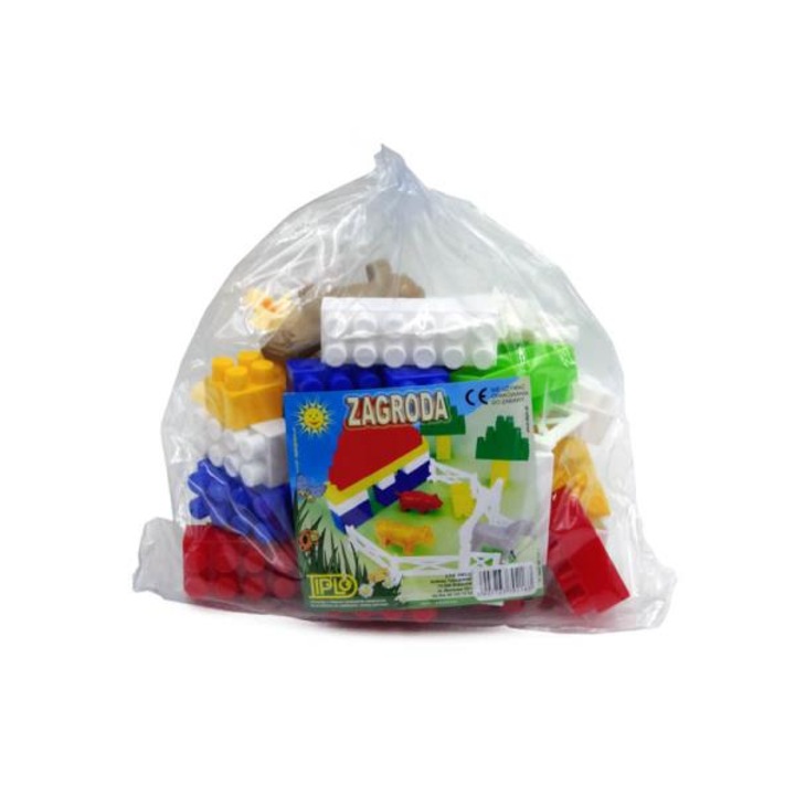 Set caramizi, Diplo, 48 de piese, Multicolor, 3 ani+