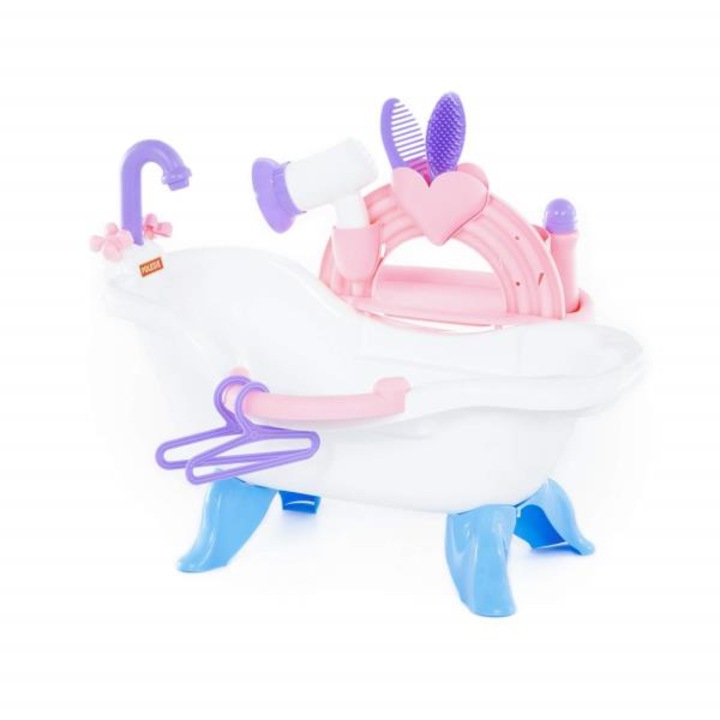 Set baie pentru papusa, Polesie, Plastic, Multicolor