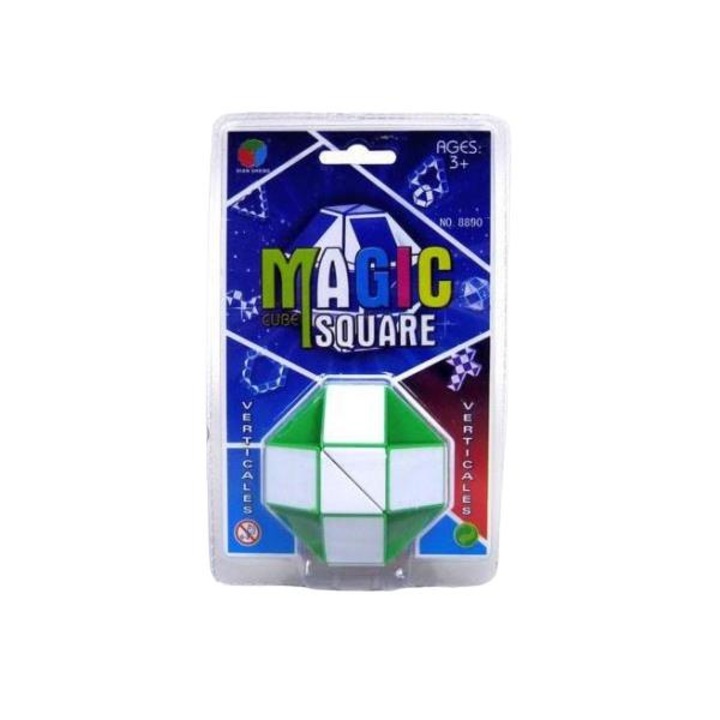 Топка на Рубик, Hypo, Пластмаса, Бяло/Зелено, 3+