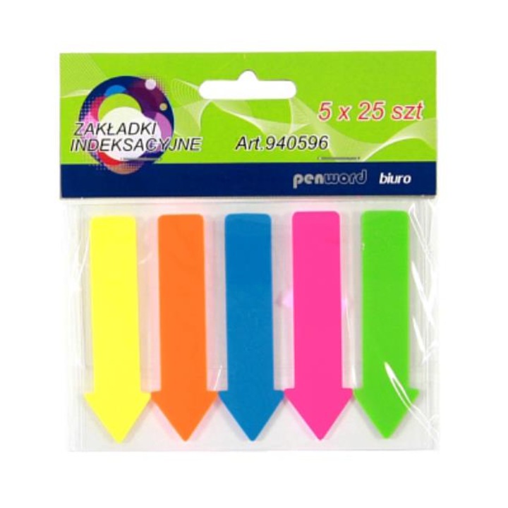 Etichete indexare, Pen, Plastic, Multicolo