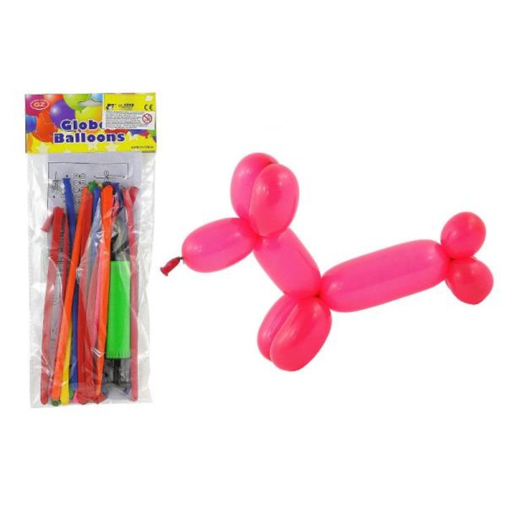 Комплект балони Adar, многоцветни, 31x13 см