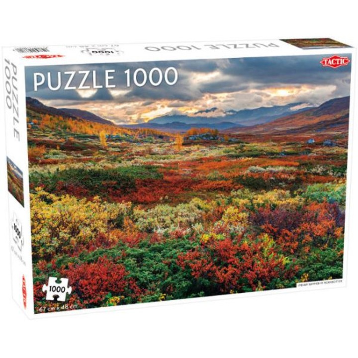 Tactic 1000 db-os puzzle - A világ körül - Indián nyár Norrbottenben (56681)